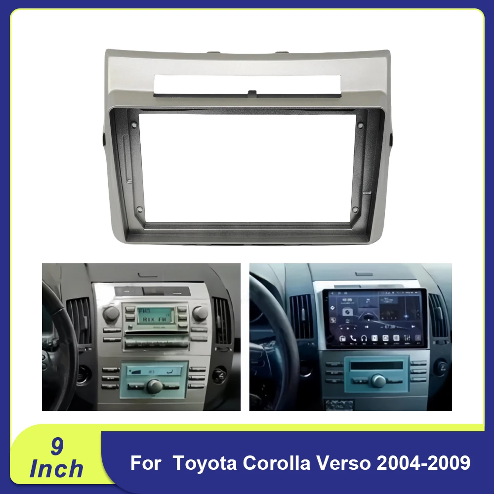 9" Dash Panel Kit for Toyota Corolla Verso 2004-2009 - Android Radio Frame
9" Dash Panel Kit for Toyota Corolla Verso 2004-2009 - Android Radio Frame