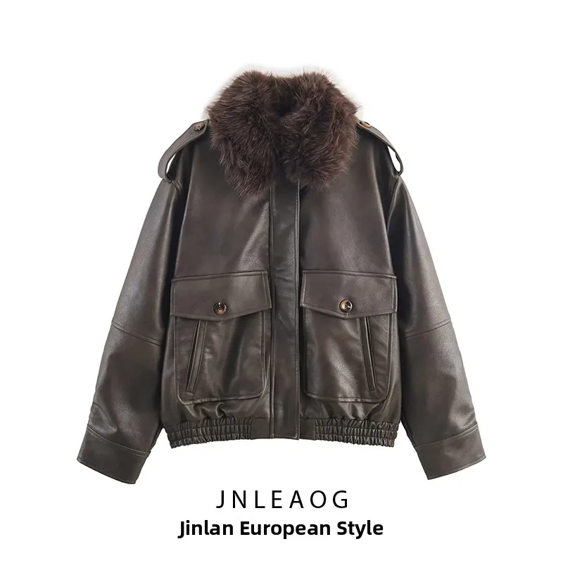 JNLEAOG, осенний новый модный женский тюнет со съемным воротником и эффектом искусственной замши, длинная застежка-молния, подставка-стойка...
JNLEAOG, осенний новый модный женский тюнет со съемным воротником и эффектом искусственной замши, длинная застежка-молния, подставка-стойка...