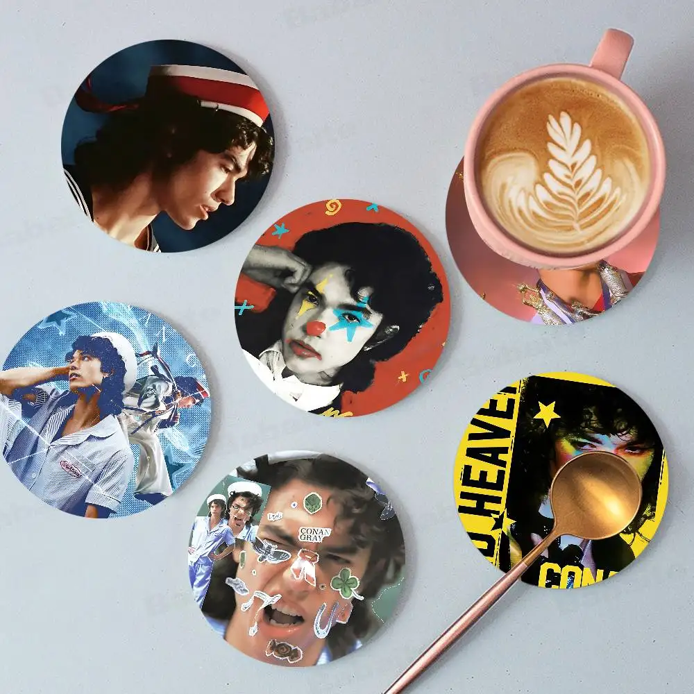 Pop Singer Conan Gray Coaster Wooden Drink Tray Suitable For Restaurants And Coffee Shops Easy To Wash And Clean
Pop Singer Conan Gray Coaster Wooden Drink Tray Suitable For Restaurants And Coffee Shops Easy To Wash And Clean