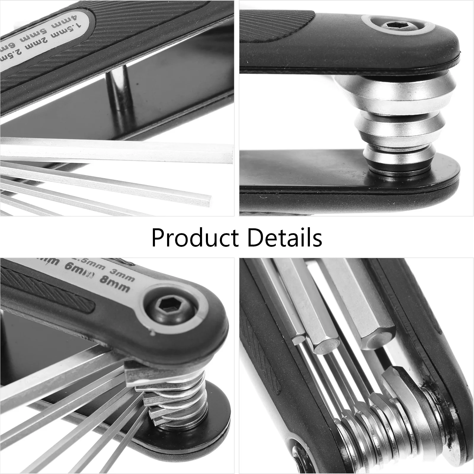 1 set Hexagon Wrench Set Foldable Key Screwdriver Repair Tools Bike Furniture Electricians Plum Blossom
1 set Hexagon Wrench Set Foldable Key Screwdriver Repair Tools Bike Furniture Electricians Plum Blossom