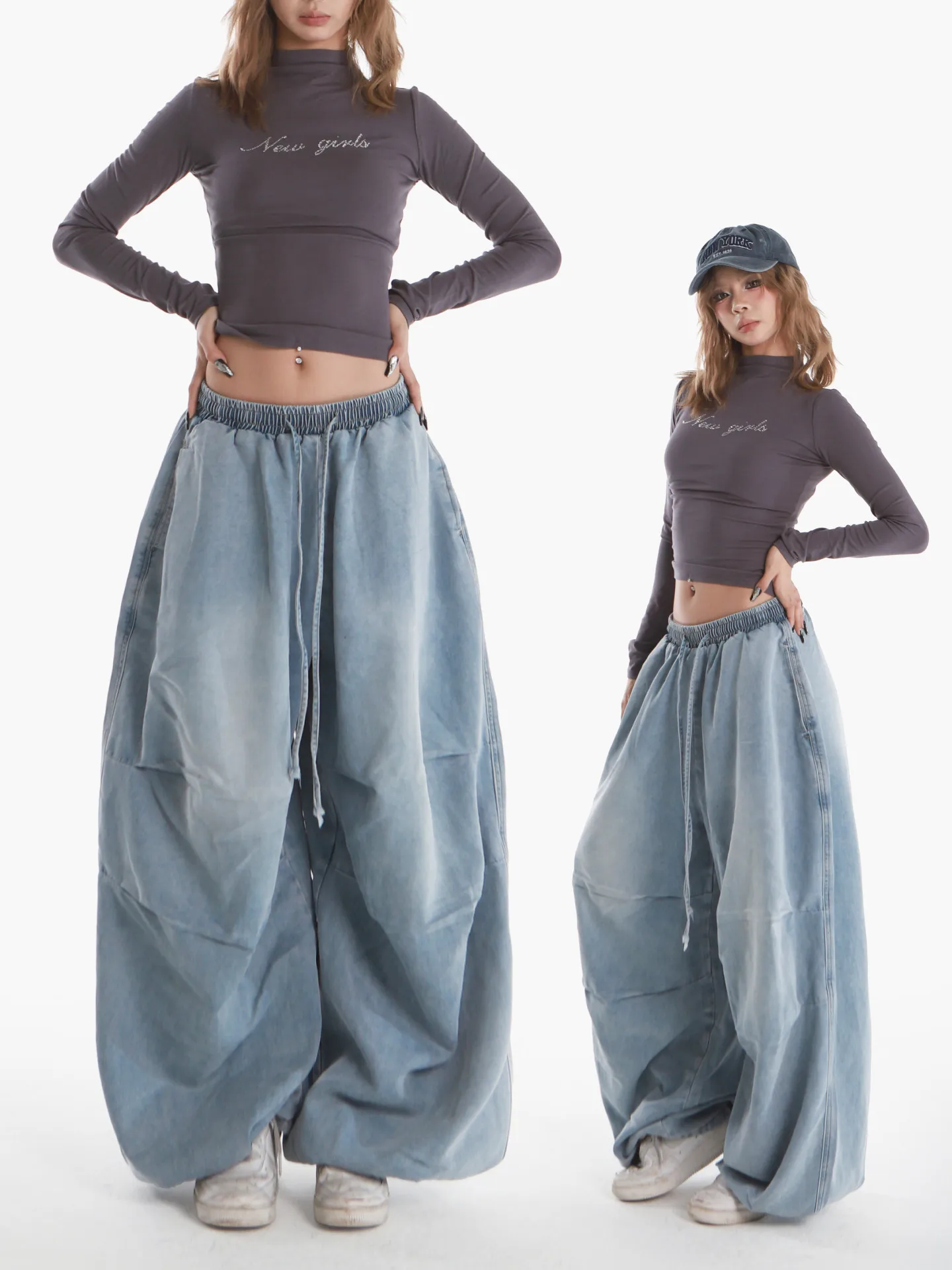 American High Street Simple Match High Waist Wide Leg Jeans Dancing Jazz Casual Loose Drapey Long Trousers Trendy Men's Jeans
American High Street Simple Match High Waist Wide Leg Jeans Dancing Jazz Casual Loose Drapey Long Trousers Trendy Men's Jeans