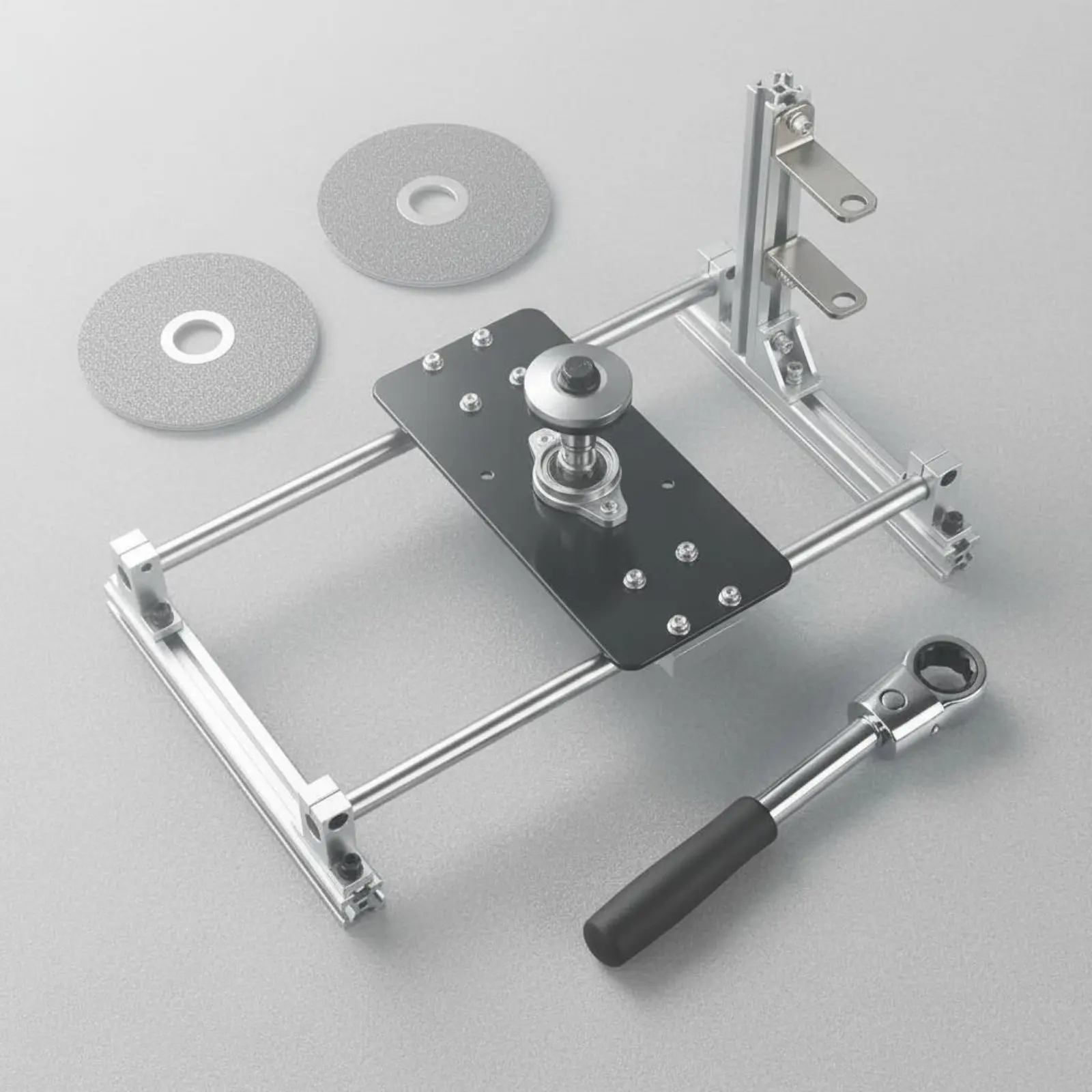 Saw Blade Sharpening Bracket Stainless Steel Angle Grinder Blade Holder Angle Grinder Holder Multi-Size Hole Fit
Saw Blade Sharpening Bracket Stainless Steel Angle Grinder Blade Holder Angle Grinder Holder Multi-Size Hole Fit