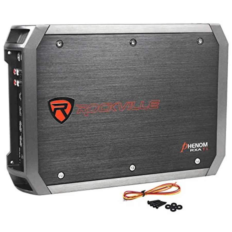 Car audio amplifier for subwoofers, aluminum black chassis, 1500W RMS power, Dyno-Certified performance with MOSFET and ELNA ca
Car audio amplifier for subwoofers, aluminum black chassis, 1500W RMS power, Dyno-Certified performance with MOSFET and ELNA ca