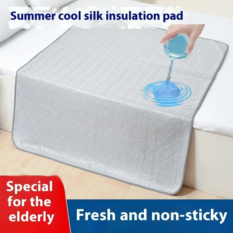 Cool Silk Waterproof Bed Pad Summer Adults Washable Non-Slip Patient Elderly Incontinence Mattress Protector Leakproof Menstrual
Cool Silk Waterproof Bed Pad Summer Adults Washable Non-Slip Patient Elderly Incontinence Mattress Protector Leakproof Menstrual