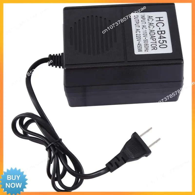 A10R 110V To 220V 450W Power Supply Transformer Oxygen Concentrator Use Converter With Power Adapter US Plug Durable Easy To Use
A10R 110V To 220V 450W Power Supply Transformer Oxygen Concentrator Use Converter With Power Adapter US Plug Durable Easy To Use
