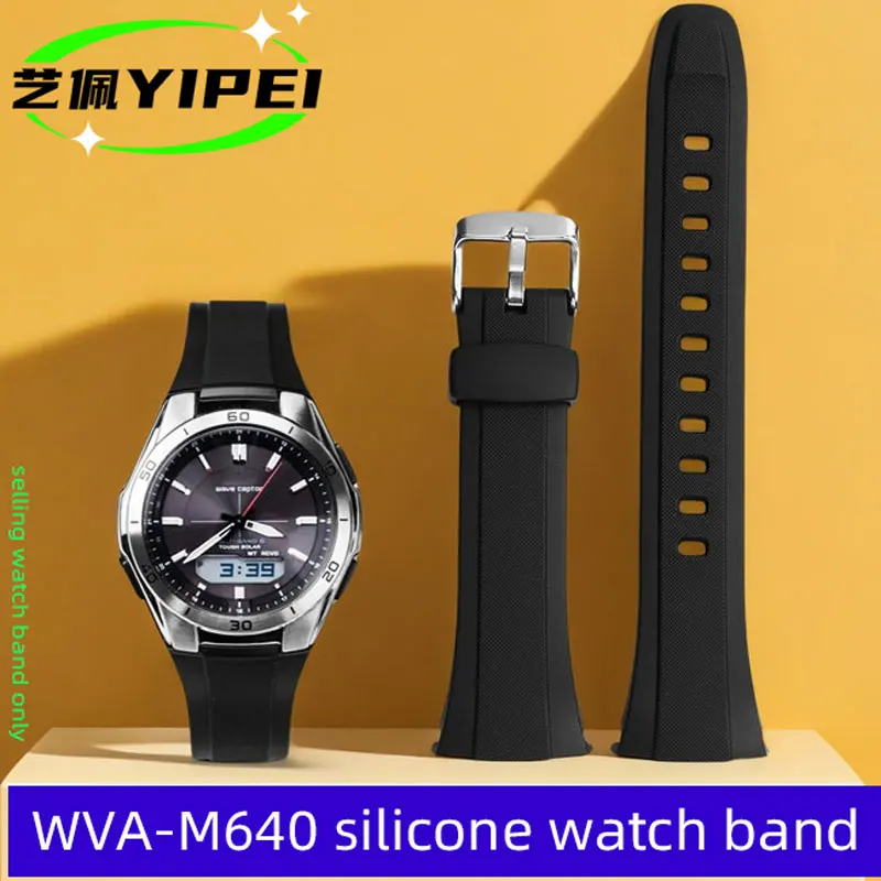 WVA-M640 силиконовый ремешок для часов для спортивных часов Casio WVA-M640/WVA-M650/WVQ-M410 серии мужской силиконовый ремешок для часов из смолы аксессуар
WVA-M640 силиконовый ремешок для часов для спортивных часов Casio WVA-M640/WVA-M650/WVQ-M410 серии мужской силиконовый ремешок для часов из смолы аксессуар