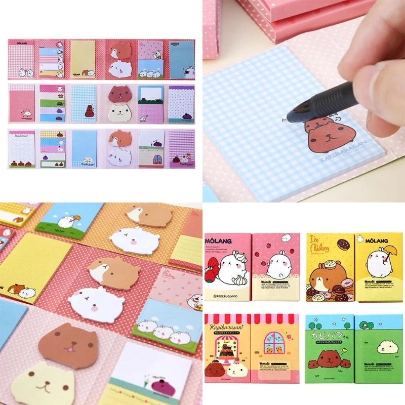 E65E Cartoon Animals 6 Folding Memo Pad Sticky Notes Stationery Notepad
E65E Cartoon Animals 6 Folding Memo Pad Sticky Notes Stationery Notepad