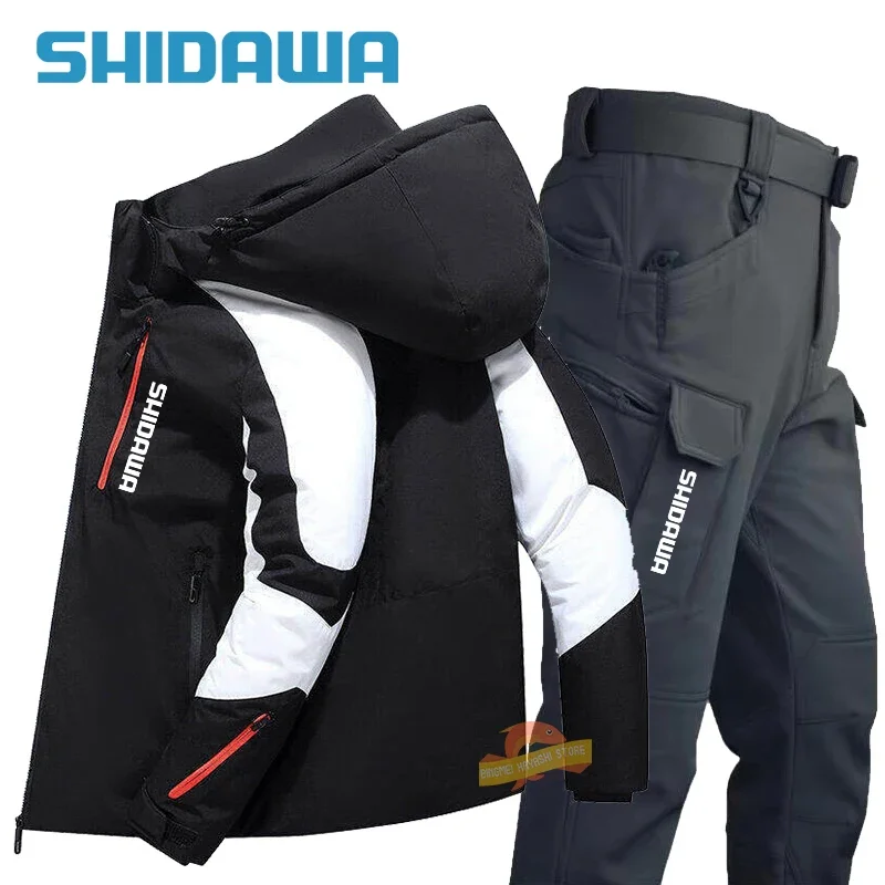2025 High-quality Men's Winter Thicken Windproof Warm Fishing Suits Outdoor Breathable,Hiking Jacket + Waterproof Tactical Pants
2025 High-quality Men's Winter Thicken Windproof Warm Fishing Suits Outdoor Breathable,Hiking Jacket + Waterproof Tactical Pants