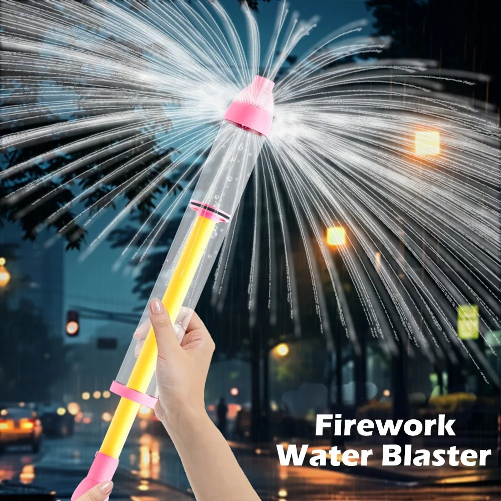 Firework Water Blaster Toy Summer Rotating Spray Water Gun Beach Pool and Outdoor Activities Water Shooter for Kids and Adults
Firework Water Blaster Toy Summer Rotating Spray Water Gun Beach Pool and Outdoor Activities Water Shooter for Kids and Adults
