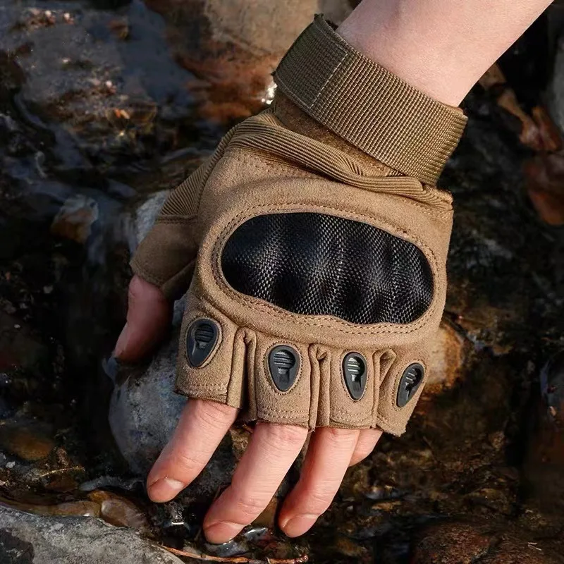 Уличные тактические перчатки с половиной пальца, черная ткань ястреба, противоскользящие перчатки для езды на мотоцикле, альпинизма, боевых тренировок
Уличные тактические перчатки с половиной пальца, черная ткань ястреба, противоскользящие перчатки для езды на мотоцикле, альпинизма, боевых тренировок