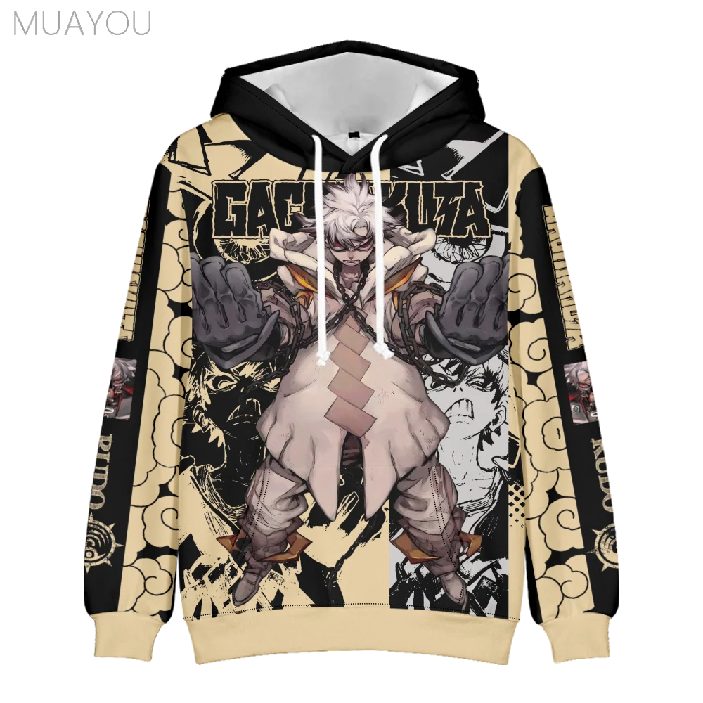 Gachi akuta hoodies Anime Harajuku Sweatshirt 3D Print Men Hoodie Funny Comic Streetwear Gachiakuta Cosplay kids
Gachi akuta hoodies Anime Harajuku Sweatshirt 3D Print Men Hoodie Funny Comic Streetwear Gachiakuta Cosplay kids