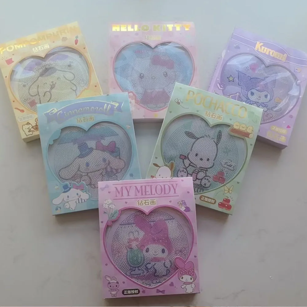 Sanrio креативная алмазная живопись «сделай сам», аниме «Hello Kitty», большая ушатая собака, мелодия, Kuromi, картина, украшение для дома, игрушка-головоломка
Sanrio креативная алмазная живопись «сделай сам», аниме «Hello Kitty», большая ушатая собака, мелодия, Kuromi, картина, украшение для дома, игрушка-головоломка