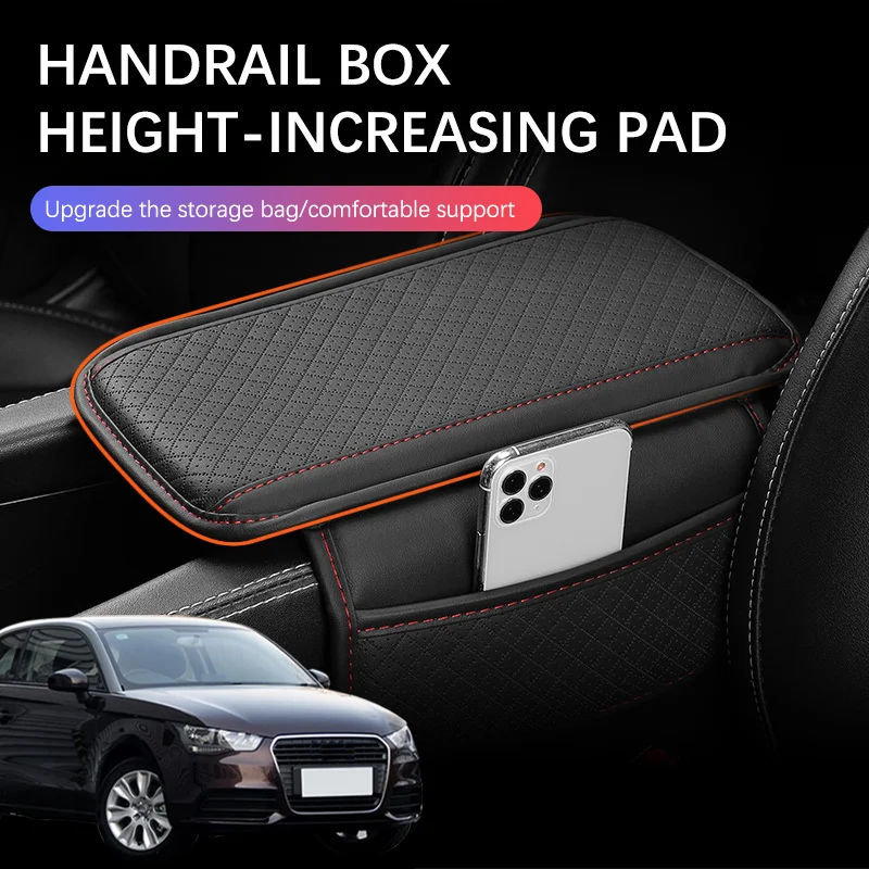Car Arm Rest Cushion Center Console Protection Cover Auto Armrest Box Pad with Storage Pocket For Audi S Line A1 A3 RS
Car Arm Rest Cushion Center Console Protection Cover Auto Armrest Box Pad with Storage Pocket For Audi S Line A1 A3 RS