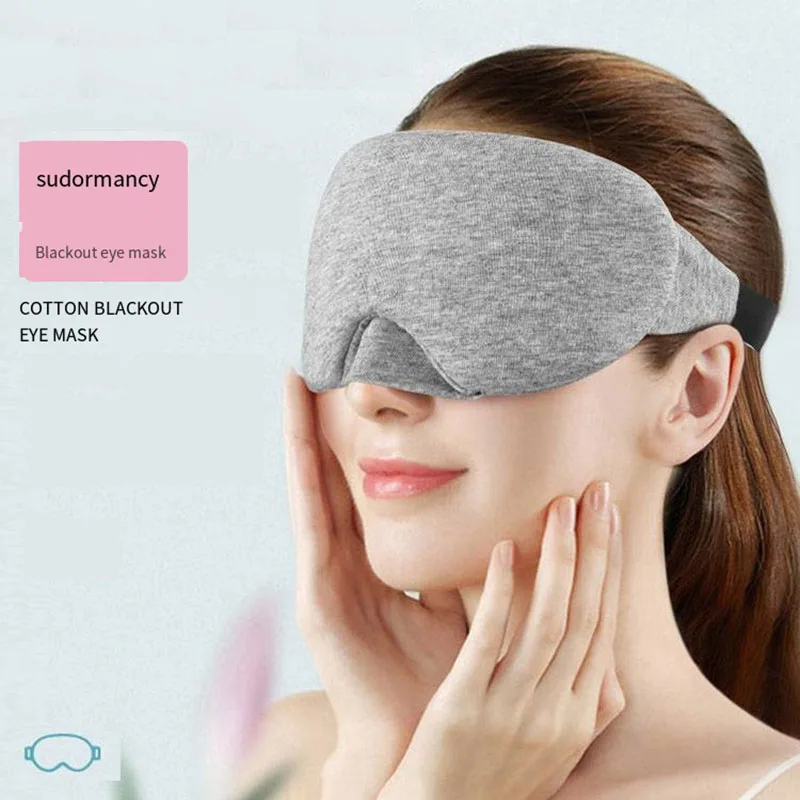 Cotton Sleep Eye Mask Light Blocking Sleep Mask Soft Eye Blindfold Eye Shade Cover for Sleep Travel
Cotton Sleep Eye Mask Light Blocking Sleep Mask Soft Eye Blindfold Eye Shade Cover for Sleep Travel