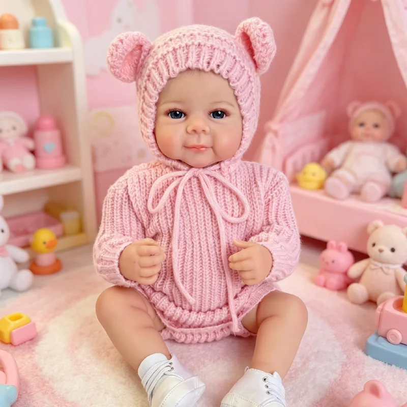 NPK 19 Inch Art Doll with Full Vinyl Body Juliette Lifelike Cuddly Baby Multiple Layers Painting 3D Skin with Visible Veins
NPK 19 Inch Art Doll with Full Vinyl Body Juliette Lifelike Cuddly Baby Multiple Layers Painting 3D Skin with Visible Veins