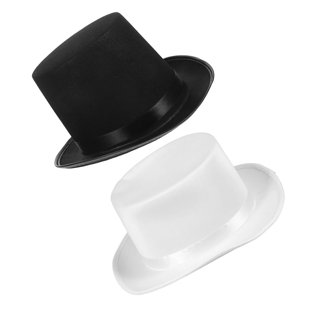 2Pcs Performance Hat Stylish Conjuring Caps Polyester Felt Tricorn Party Decorations Stage Show Accessories Halloween
2Pcs Performance Hat Stylish Conjuring Caps Polyester Felt Tricorn Party Decorations Stage Show Accessories Halloween