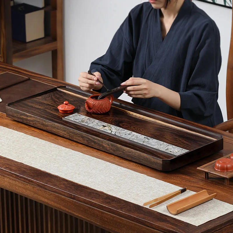 Rectangle Long Tea Tray Luxury Office Drainage Chinese Tableware Hospitality Tea Tray Living Room Bandejas Home Decorationgs
Rectangle Long Tea Tray Luxury Office Drainage Chinese Tableware Hospitality Tea Tray Living Room Bandejas Home Decorationgs