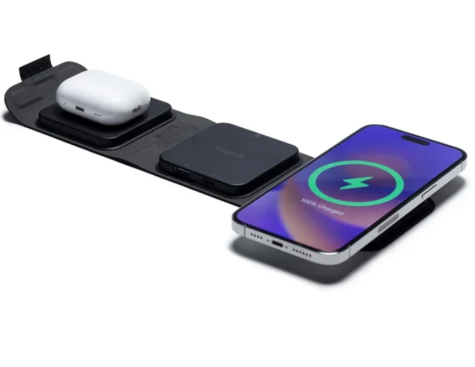 "Mophie Snap+ Multi-Device Travel Charger For AirPods, Apple Watch, iPhone, Magnetic Qi-enabled Devices"
"Mophie Snap+ Multi-Device Travel Charger For AirPods, Apple Watch, iPhone, Magnetic Qi-enabled Devices"