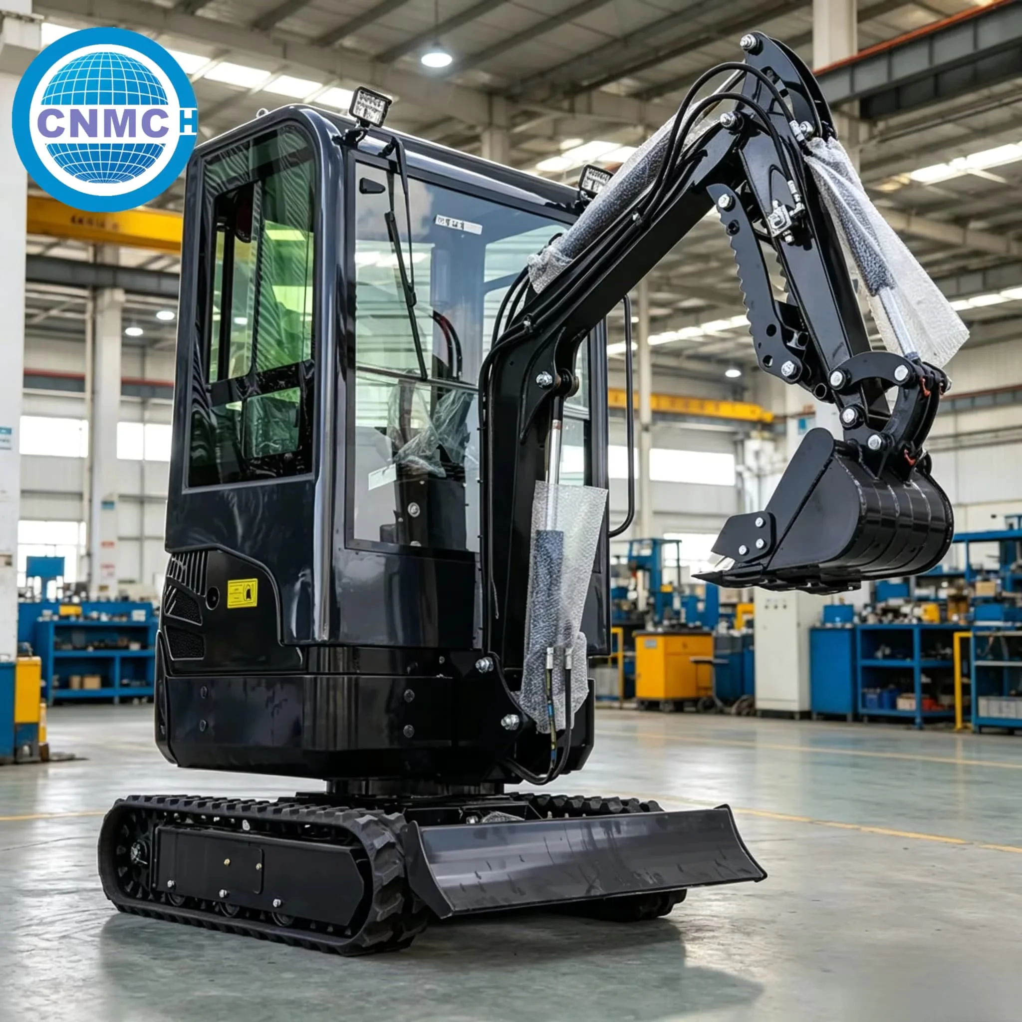 CNMC 1.2 Tons Mini Excavator Crawler Excavator Digger EPA CE Certification Compact Excavator With Cab Garden Farm Use
CNMC 1.2 Tons Mini Excavator Crawler Excavator Digger EPA CE Certification Compact Excavator With Cab Garden Farm Use