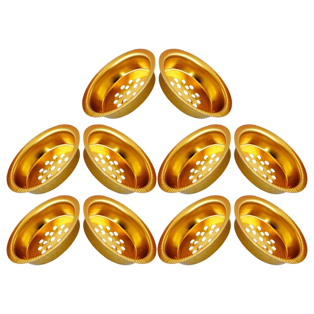 10 Pcs Incense Burner Censer Accessories Best Charcoal for Bbq Plate Outdoor Use Golden with Safety Features Home
10 Pcs Incense Burner Censer Accessories Best Charcoal for Bbq Plate Outdoor Use Golden with Safety Features Home