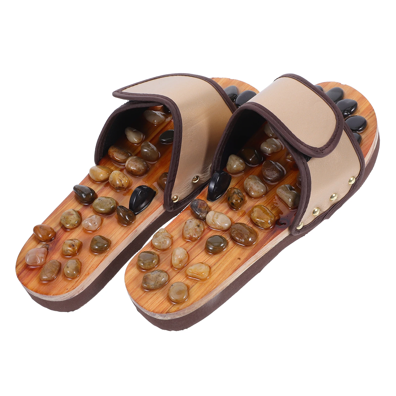 Foot Massage Slippers Cobblestone Pressure Point Spa Tool Brown Size 39-40 Comfortable Material Stimulate Promote
Foot Massage Slippers Cobblestone Pressure Point Spa Tool Brown Size 39-40 Comfortable Material Stimulate Promote