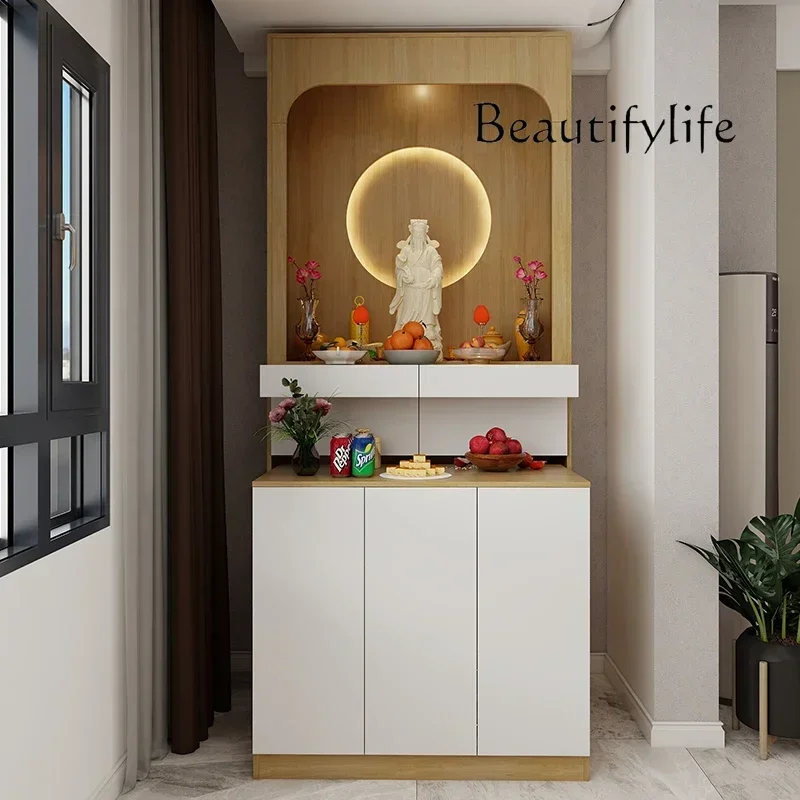 FGSantuario buddista moderno e leggero, armadietto per santuario domestico di lusso, Dio della ricchezza che offre tavolo Bodhis
FGSantuario buddista moderno e leggero, armadietto per santuario domestico di lusso, Dio della ricchezza che offre tavolo Bodhis