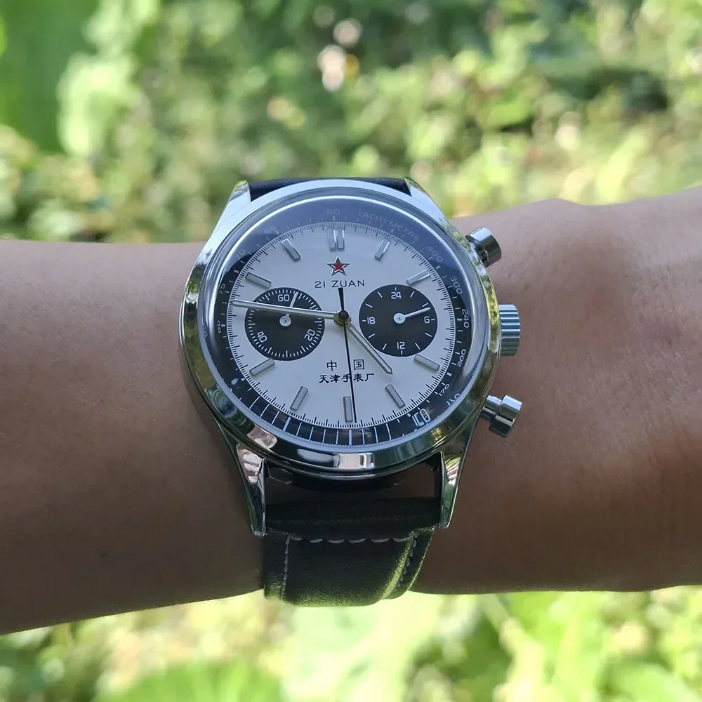 Men's 1963 Pilot Watch 42mm Waterproof Retro Quartz Chronograph Stainless Steel Leather Strap Sports Fashion Wristwatch for Men
Men's 1963 Pilot Watch 42mm Waterproof Retro Quartz Chronograph Stainless Steel Leather Strap Sports Fashion Wristwatch for Men