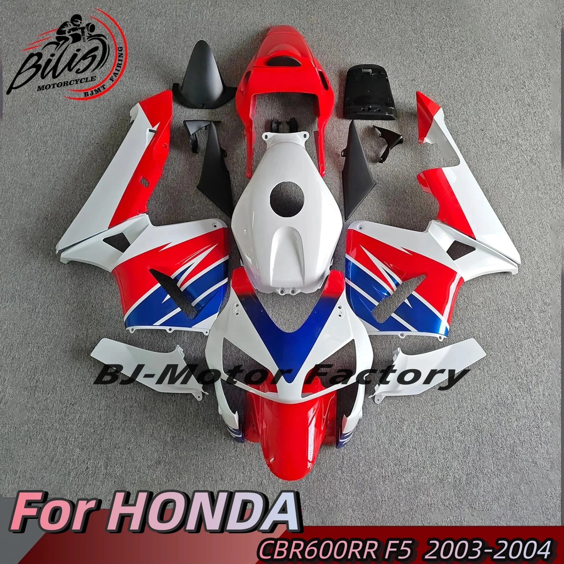 For Honda CBR 600RR 2003 2004 CBR600RR Red White Body Fairing Kit CBR 600 RR F5 Injection Fairings
For Honda CBR 600RR 2003 2004 CBR600RR Red White Body Fairing Kit CBR 600 RR F5 Injection Fairings
