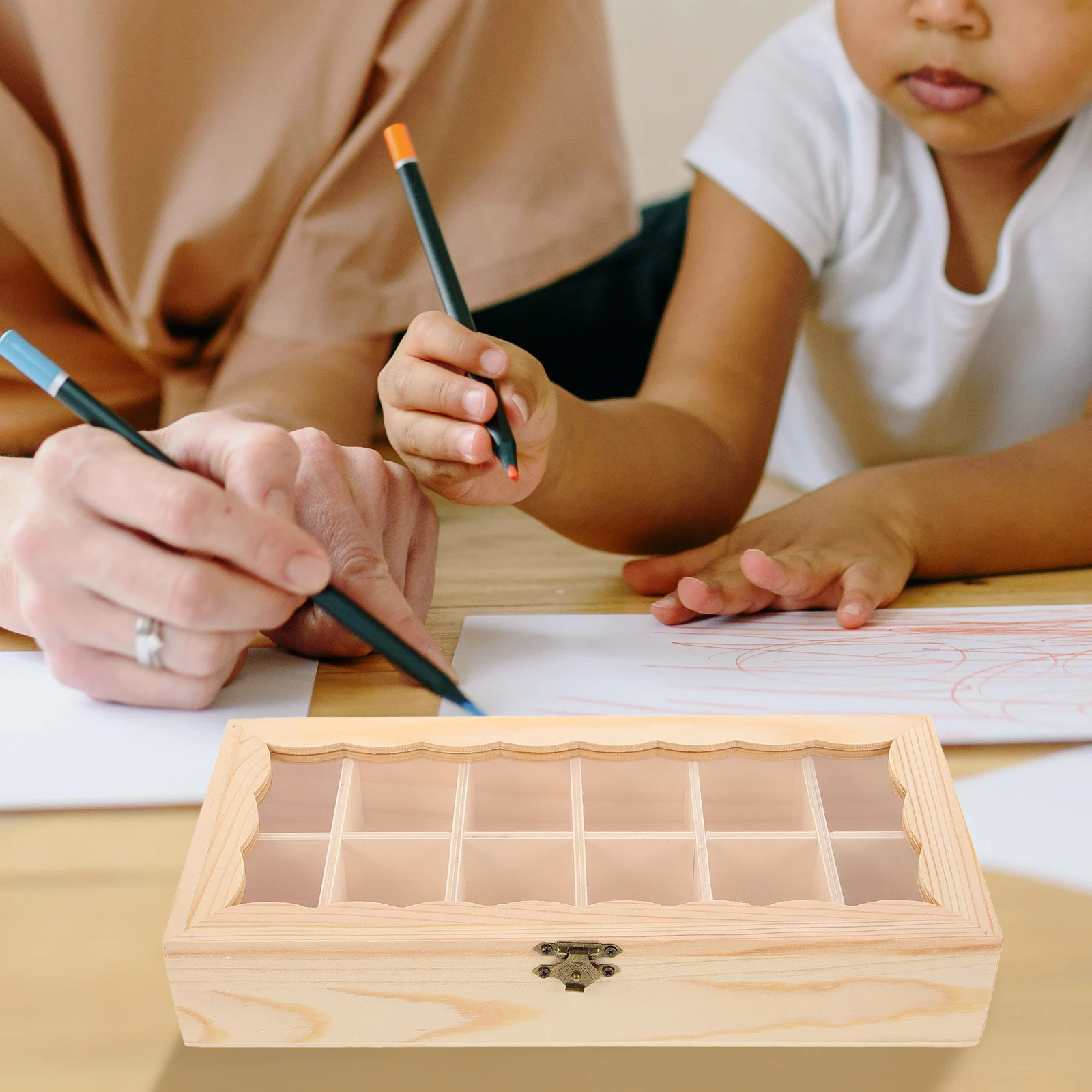 Large Wooden Box With Lid Blank Craft Storage Boxes For Diy Decoration Art Organizer Wood Gift Treasure Chest Wood Crate 
Large Wooden Box With Lid Blank Craft Storage Boxes For Diy Decoration Art Organizer Wood Gift Treasure Chest Wood Crate