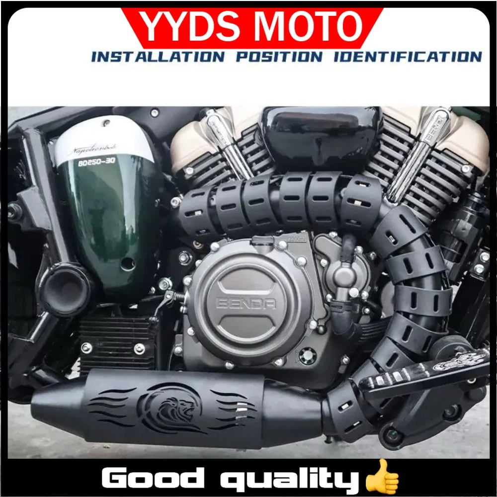 【Good quality】For BENDA Napoleonbob 250 exhaust pipe heat shield exhaust pipe anti-scalding cover exhaust protection cover
【Good quality】For BENDA Napoleonbob 250 exhaust pipe heat shield exhaust pipe anti-scalding cover exhaust protection cover