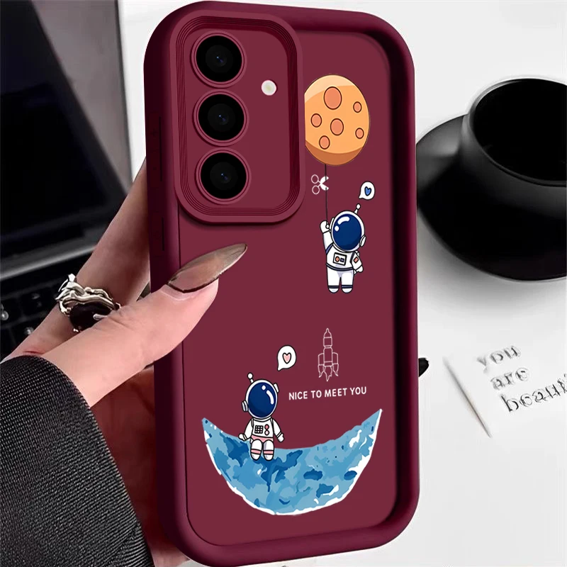 Spaceship Astronauts Soft Case For Samsung S25 Edge S24 S23 S22 Ultra Plus S24 FE A56 A26 A16 A14 A15 A35 A53 A54 5G Phone Cover
Spaceship Astronauts Soft Case For Samsung S25 Edge S24 S23 S22 Ultra Plus S24 FE A56 A26 A16 A14 A15 A35 A53 A54 5G Phone Cover