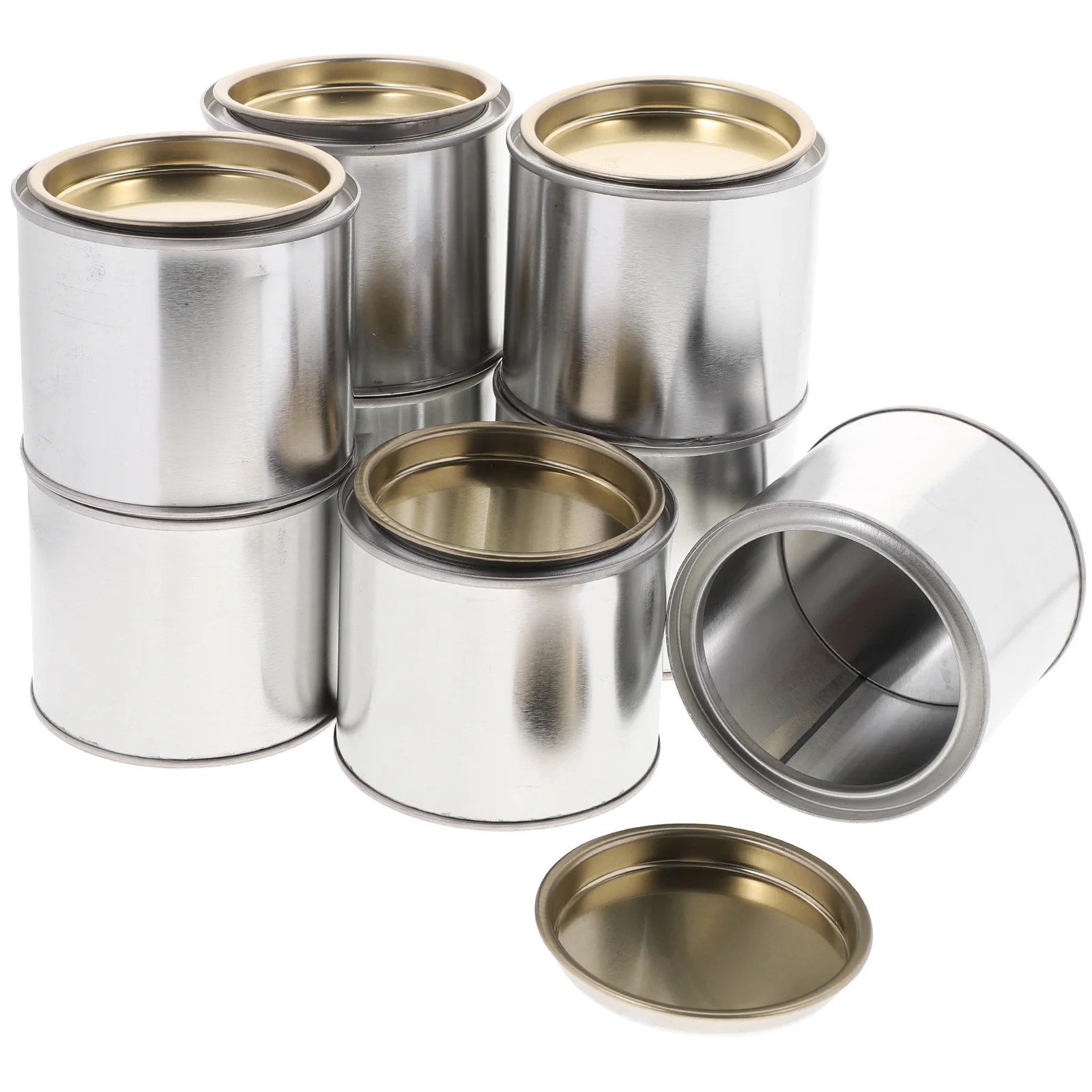 8PCS Paint Mixing Iron Can Round Metal Oil Paint Cans Portable Printing Ink Storage Can Practical Paint Storage Can Sturdy Oil I
8PCS Paint Mixing Iron Can Round Metal Oil Paint Cans Portable Printing Ink Storage Can Practical Paint Storage Can Sturdy Oil I