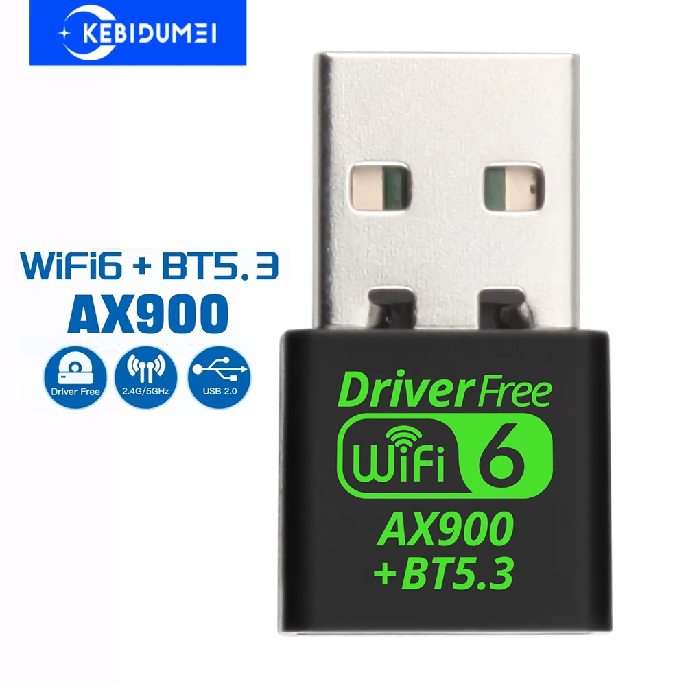 AX900 USB WiFi 6 Bluetooth 5.3 Адаптер 2-в-1 Двухдиапазонный 2,4G и 5 ГГц USB WiFi Сеть Беспроводной Wlan Приемник БЕСПЛАТНО
AX900 USB WiFi 6 Bluetooth 5.3 Адаптер 2-в-1 Двухдиапазонный 2,4G и 5 ГГц USB WiFi Сеть Беспроводной Wlan Приемник БЕСПЛАТНО