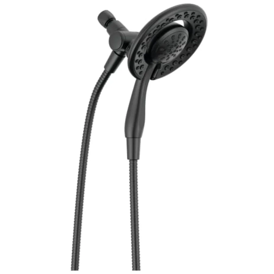 4-Setting In2ition 2-in-1 Dual Shower Head with HandHeld Spray Matte Black Detachable Shower Head with Hose Showerhead 1.75 GPM
4-Setting In2ition 2-in-1 Dual Shower Head with HandHeld Spray Matte Black Detachable Shower Head with Hose Showerhead 1.75 GPM