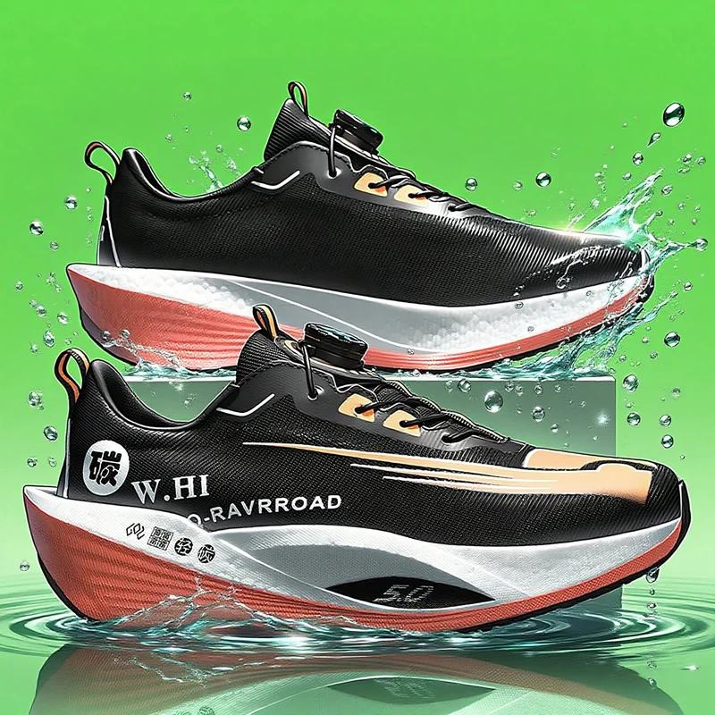 Air Cushion Marathon Carbon Plate Men Sports Running Shoes Breathable Lightweight Women's Comfortable Athletic Nonskid Sneakers
Air Cushion Marathon Carbon Plate Men Sports Running Shoes Breathable Lightweight Women's Comfortable Athletic Nonskid Sneakers