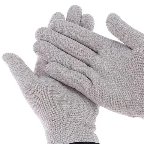 TENS Conductive Silver Fiber Gloves Socks Bracers Acupuncture Body Massage Tool Digital EMS Electro stimulation Hand Massager
TENS Conductive Silver Fiber Gloves Socks Bracers Acupuncture Body Massage Tool Digital EMS Electro stimulation Hand Massager