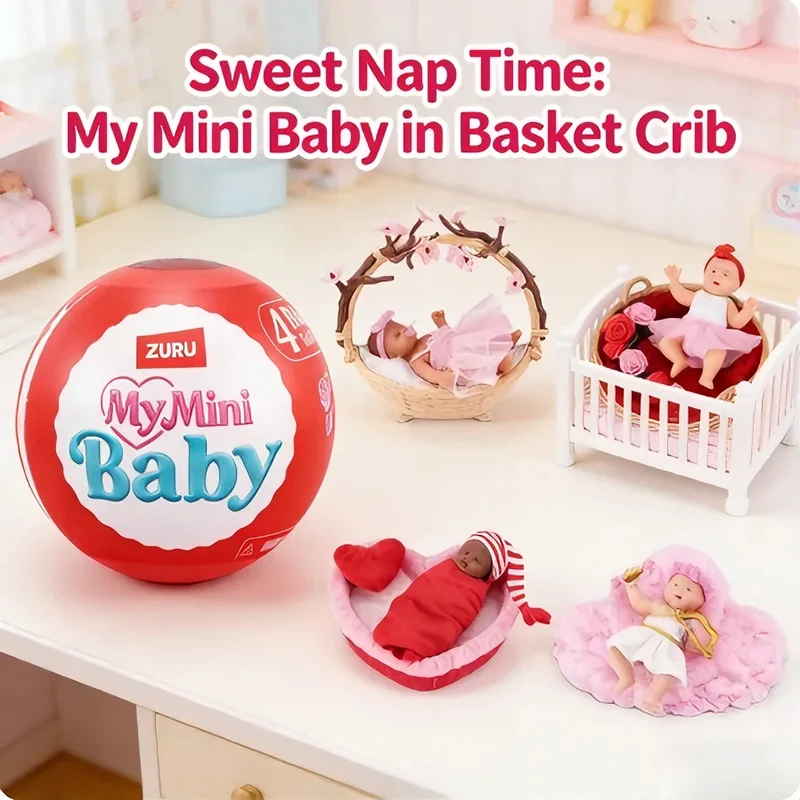 Zuru 5 Surprise Sweet Heart Collection Collectable Capsules and Accessories Cute Mini Baby Dolls Valentine's Day Gift Bestseller
Zuru 5 Surprise Sweet Heart Collection Collectable Capsules and Accessories Cute Mini Baby Dolls Valentine's Day Gift Bestseller