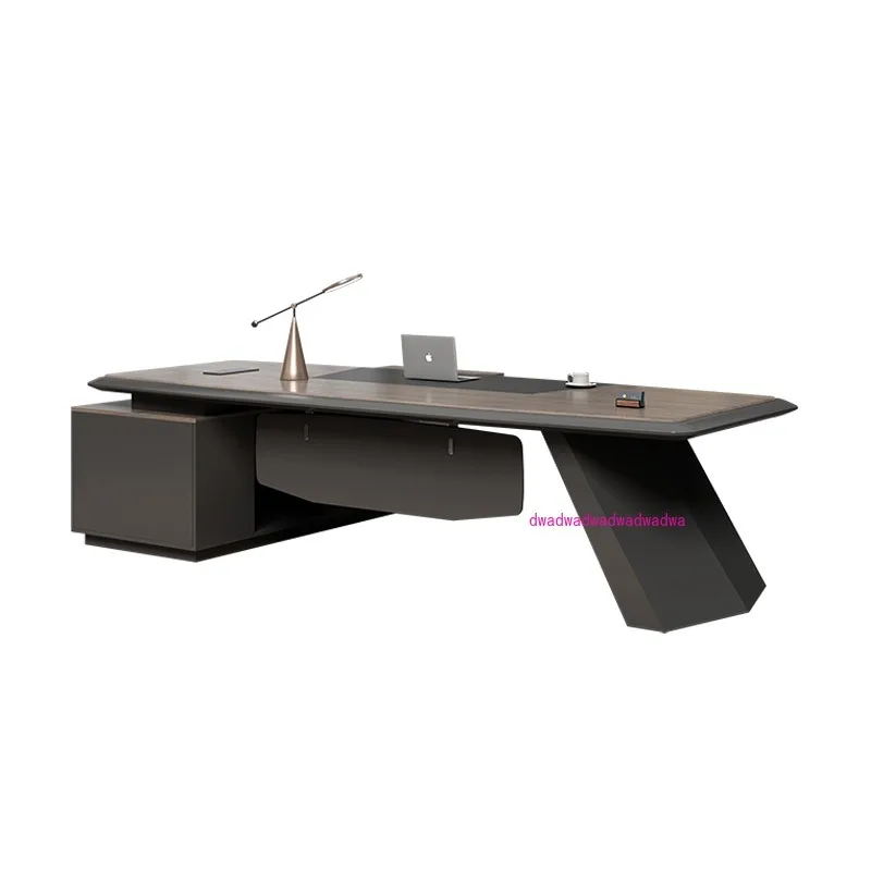 Executive Desk Office Setup Modern Design Wooden Surface Leadership Office Business Space Management Room 
Executive Desk Office Setup Modern Design Wooden Surface Leadership Office Business Space Management Room