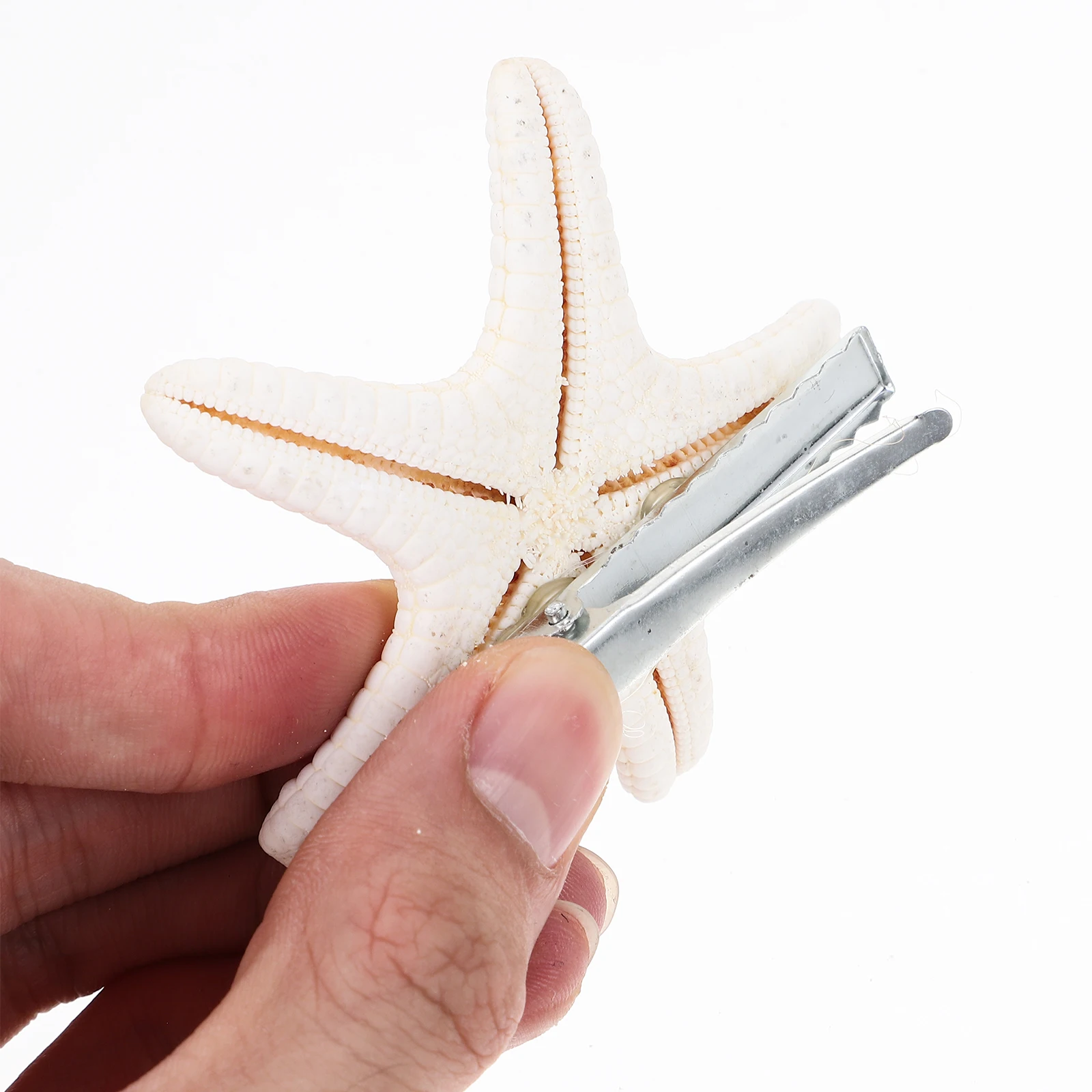 2 Pcs Beach Hair Clip Five Pointed Star Hairpin Mermaid Sea Theme Bridal Accessory for Women Elegant Reusable Decoration
2 Pcs Beach Hair Clip Five Pointed Star Hairpin Mermaid Sea Theme Bridal Accessory for Women Elegant Reusable Decoration