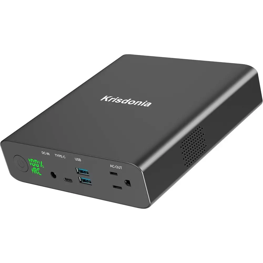 AC Outlet Portable Laptop (TSA-Approved) 27000mAh 130W Travel Laptop Power Bank & External Battery Pack or Book, Laptop, CPAP, P
AC Outlet Portable Laptop (TSA-Approved) 27000mAh 130W Travel Laptop Power Bank & External Battery Pack or Book, Laptop, CPAP, P