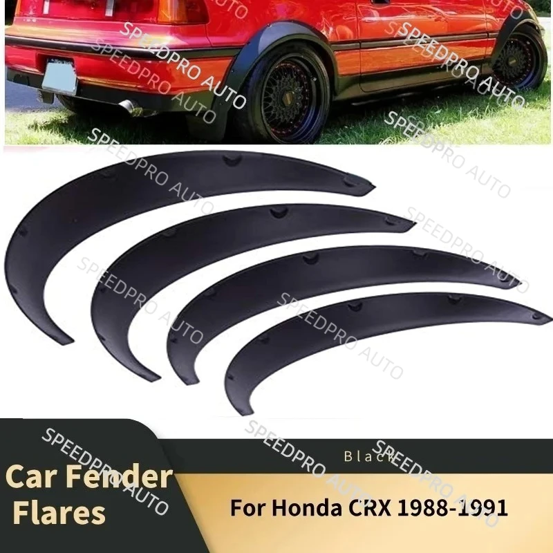 Car Fender Flares For H0nda CRX 1988-1991 Extra Wide Body kit Low Wheel Arches Splash Protector Guards Mudflaps Black 4PCS
Car Fender Flares For H0nda CRX 1988-1991 Extra Wide Body kit Low Wheel Arches Splash Protector Guards Mudflaps Black 4PCS