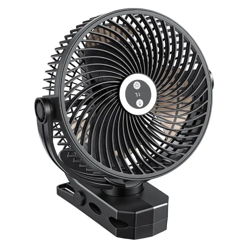 Free Shipping-Portable Clip Fan, Rechargeable Clip On Fan with Light, USB Port with 3 Speeds & Circulation Mode, Strong Airflow
Free Shipping-Portable Clip Fan, Rechargeable Clip On Fan with Light, USB Port with 3 Speeds & Circulation Mode, Strong Airflow