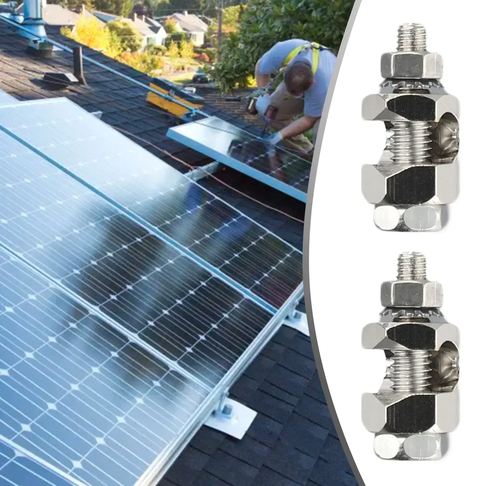 Brand New Garden Home Ground Lug Wire Clip Rust Proof Solar Accessories Wear Resistant A Long Time Easy To Install
Brand New Garden Home Ground Lug Wire Clip Rust Proof Solar Accessories Wear Resistant A Long Time Easy To Install