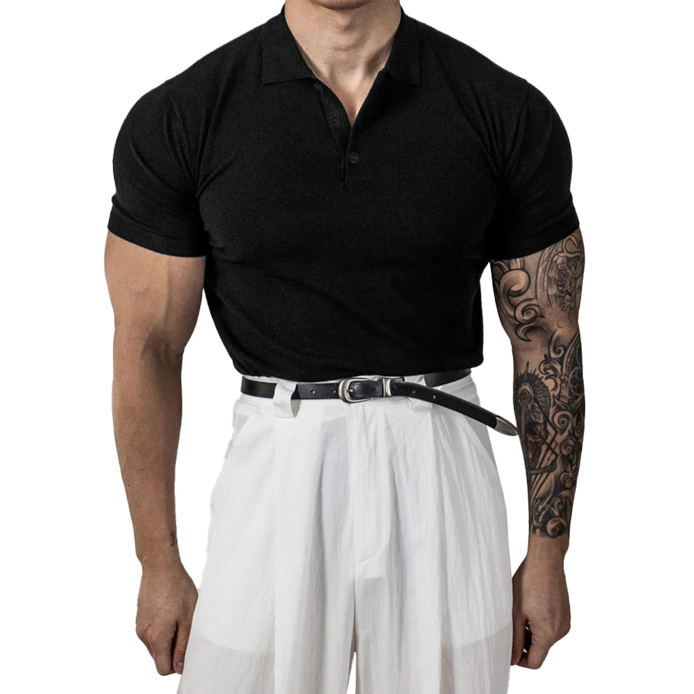 New Stylish Short Sleeve Business T Dress Fitness Muscle Office Short Sleeve Activewear Blouse Buttons Business
New Stylish Short Sleeve Business T Dress Fitness Muscle Office Short Sleeve Activewear Blouse Buttons Business