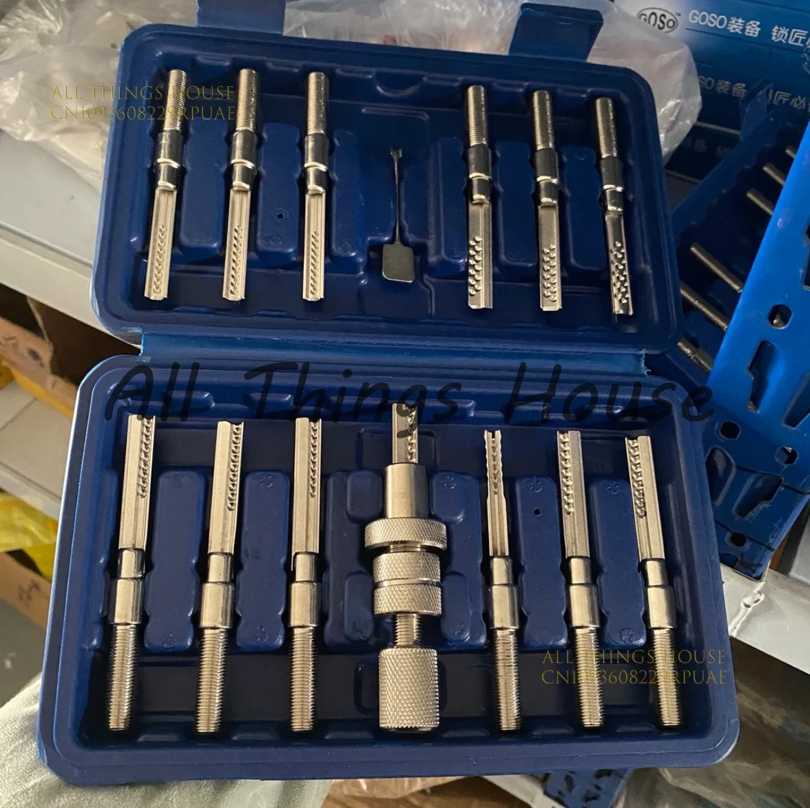 Bump Lockpicking Tool,Super Dimple Lock Bump Kit Locksmith Tools Lock Pick Tools
Bump Lockpicking Tool,Super Dimple Lock Bump Kit Locksmith Tools Lock Pick Tools