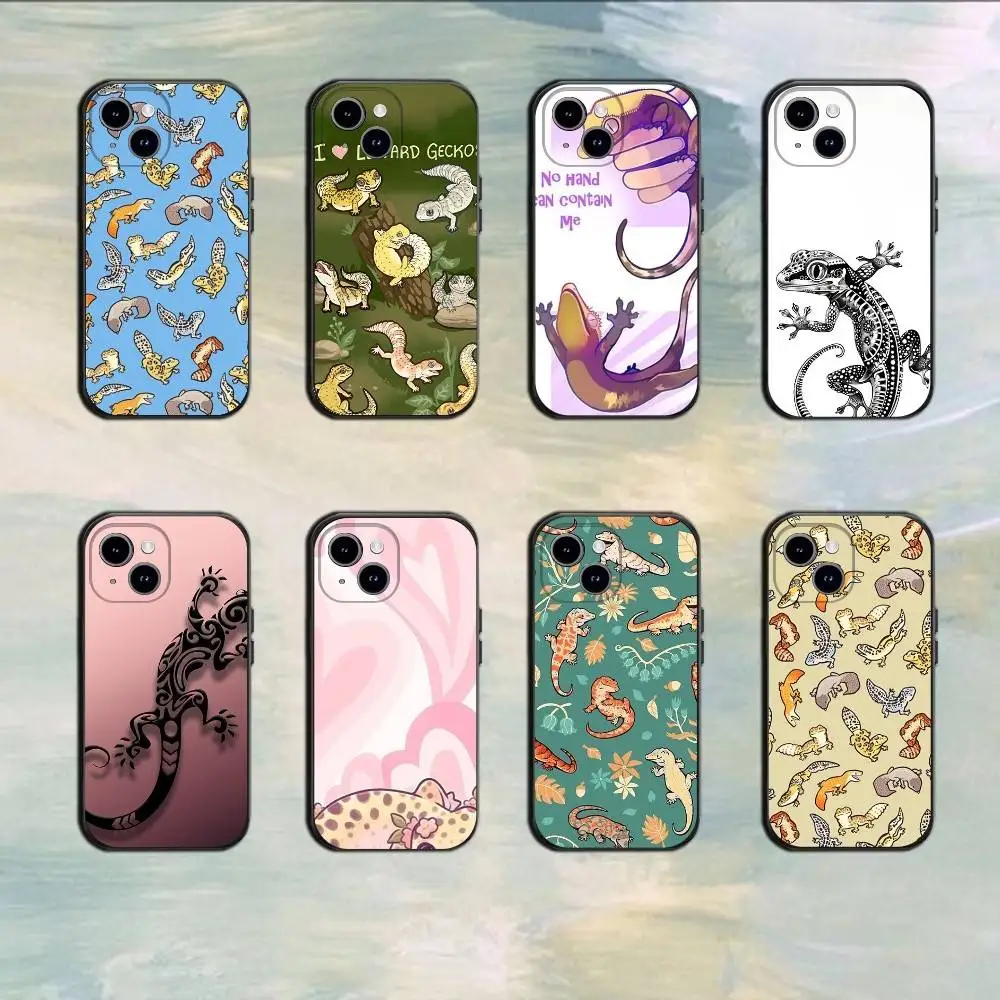 Lizards Geckos iPhone Case For 17 16 15 14 13 12 11 Mini XS XR X 6S 6 Pro Max Plus Black Soft Cover
Lizards Geckos iPhone Case For 17 16 15 14 13 12 11 Mini XS XR X 6S 6 Pro Max Plus Black Soft Cover