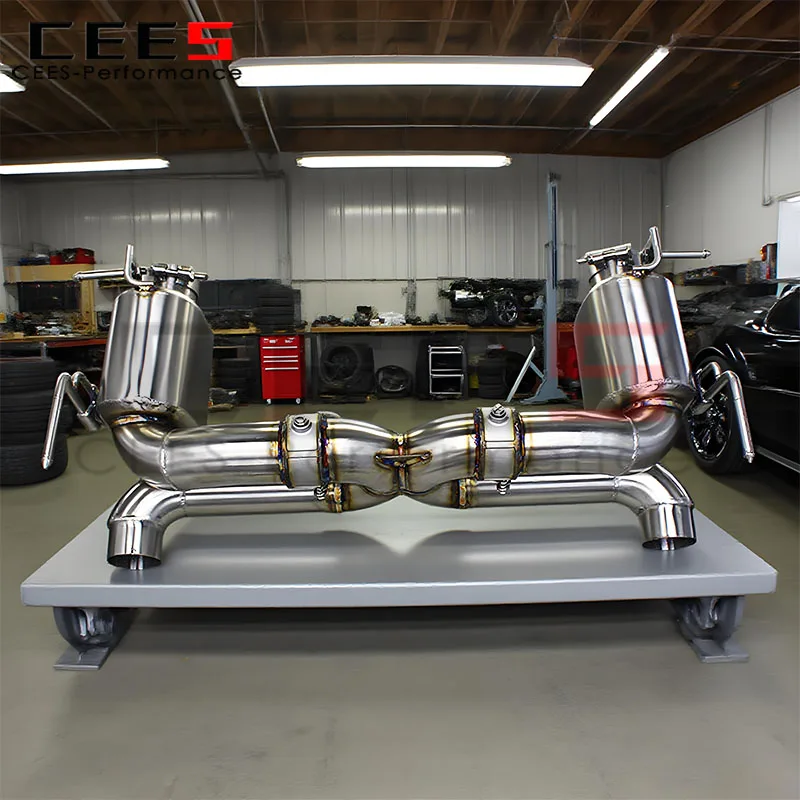 Cees Вакуумный клапан Catback Выхлопная система для Ferrari 488 V8 3.9T 2015-2019 SS304 Глушитель с клапаном Выхлопная труба с дистанционным управлением
Cees Вакуумный клапан Catback Выхлопная система для Ferrari 488 V8 3.9T 2015-2019 SS304 Глушитель с клапаном Выхлопная труба с дистанционным управлением