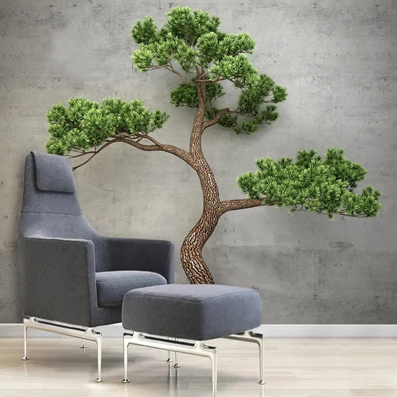 Custom Mural Wallpaper Chinese Style 3D Stereoscopic Green Pine Tree Plant Wall Decorative Painting Background Papel De Parede
Custom Mural Wallpaper Chinese Style 3D Stereoscopic Green Pine Tree Plant Wall Decorative Painting Background Papel De Parede