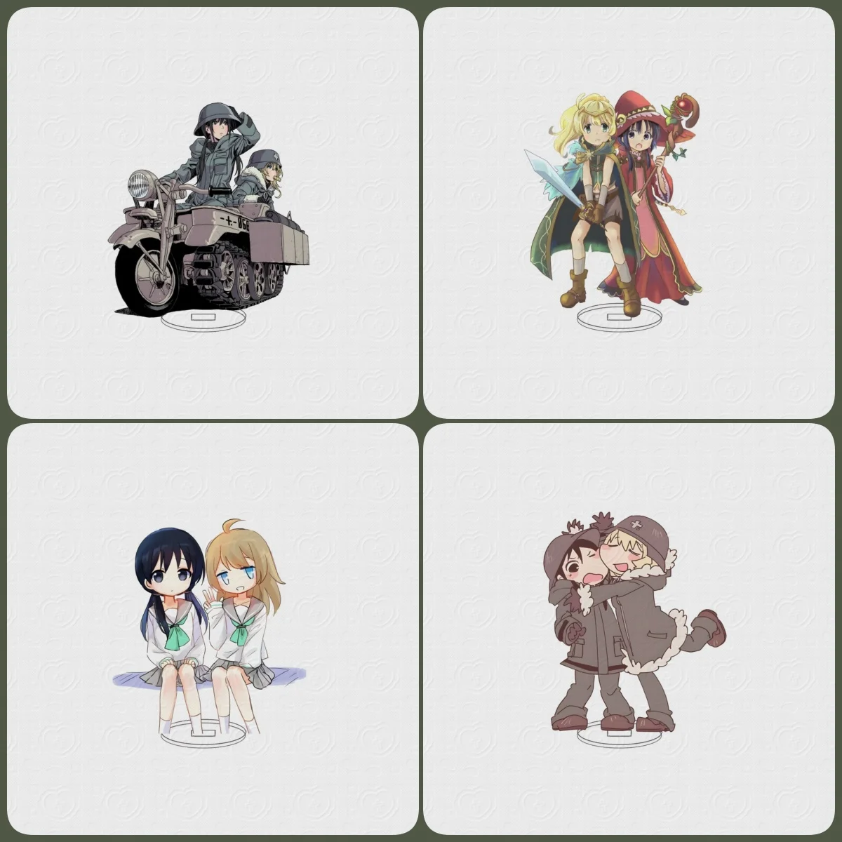 15CM Hot Anime Girls' Last Tour Acrylic Stand Model Cosplay Characters Ornament Accessories Collection Christmas Gifts
15CM Hot Anime Girls' Last Tour Acrylic Stand Model Cosplay Characters Ornament Accessories Collection Christmas Gifts
