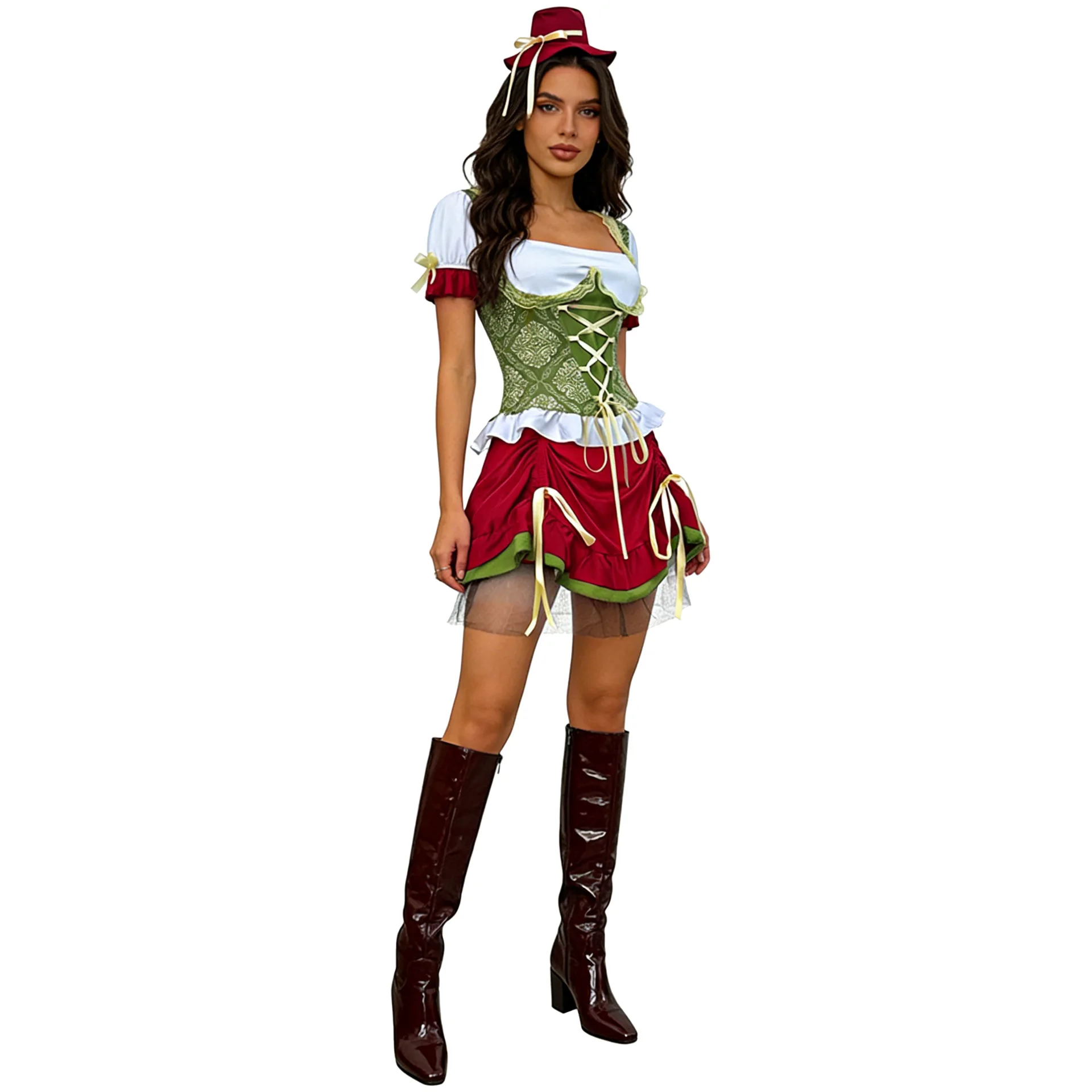 Bavarian Beer Festival Skirt Set Munich Beer Festival Celebration Clothing 2 Piece Set Cross-Border Ethnic Women's Wear
Bavarian Beer Festival Skirt Set Munich Beer Festival Celebration Clothing 2 Piece Set Cross-Border Ethnic Women's Wear